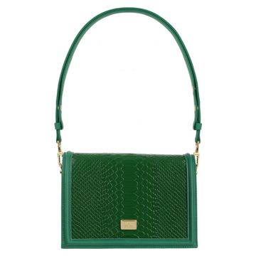 MAYA GREEN women's leather handbag