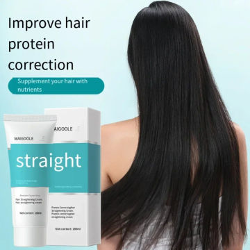 Keratin Correction Straightening Hair Cream for Household Use No Harm No Clip Hair Softening Softening and Straightening Cream