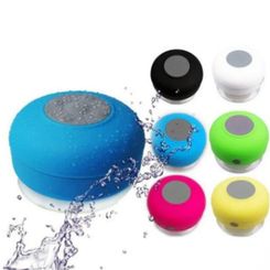 Portable Waterproof Bluetooth Shower Speaker - Hands-Free Car Loudspeaker for Phone Calls and Music Playback
