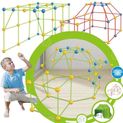 Children's fort building kit for children and adults