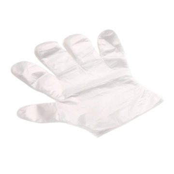 100pcs Disposable Plastic Gloves for Restaurant Hotel Handling Raw Chicken