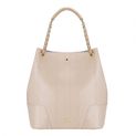 Women's leather bag AMELIA ECRU