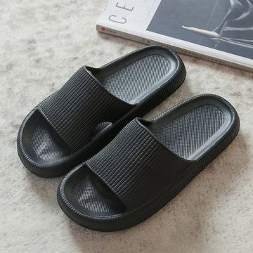 Cloud quick-dry shower slippers for the bathroom Non-slip and soft summer slippers with thick soles for women and men