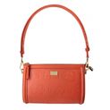 Women's leather bag FLAMMY STAMP NAPA ORANGE