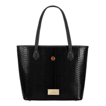 GINA BLACK women's leather bag