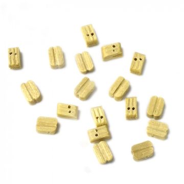 Double Block in Boxwood 5 mm (18 Units) for Model Ships