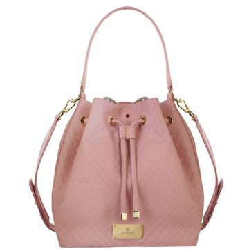 Women's handbag leather bag SO SOFTLY! powder pink
