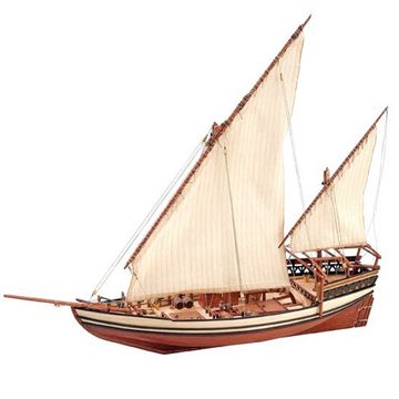 Arab Dhow Sultan. 1:60 Wooden Model Ship Kit