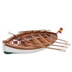Lifeboat of Spanish Training Ship Juan Sebastian Elcano. 1:35 Wooden Model Ship Kit