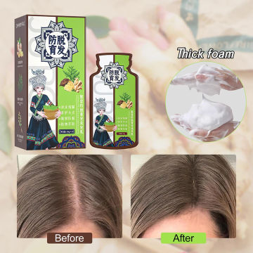 2024 Upgrade Ginger Plant Extract Anti-Hair Loss Hair Shampoo Deep Nourishment Natural Ingredients Hair Strengthening Shampoo