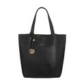 Ladies' leather bag BAKU floater black