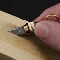 Portable Keychain Brass Small Engraving Knife - Mini Capsule Engraving Knife