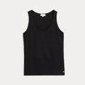 ORGANIC-COTTON CAMISOLE TOP WITH ROUND-NECK