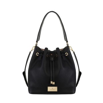 Women's handbag leather bag BE RELAXED floter black