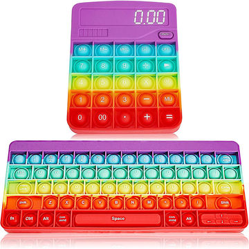 Keyboard Pop It Calculator Small Pop Its Pack