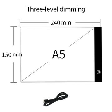 A4 Dimmable LED Drawing Copy Pad Board: Children's Toy for Painting, Educational Kids, Growth Playmates, Creative Gifts for Children