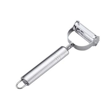 Stainless Steel Double-Head Vegetable Peeler - Household Multi-Function Melon Planer for Effortless Fruit and Vegetable