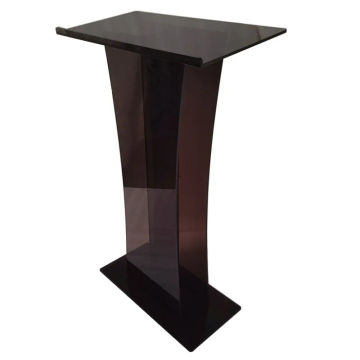 Plexiglass Conference Pulpit Acrylic Podium Brown Church Lectern Pulpit Office and Classrooms