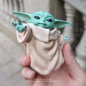 Disney Movies Master Baby Yoda & Darth PVC Action Figures Collection - Mini Kids Toy Models for Children's Gifts