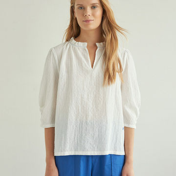 SHIRT WITH PUFFY SLEEVES