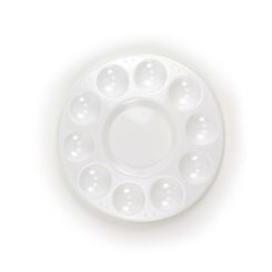 Plastic Painting Palette with 10+1 Boxes