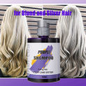 Professional Blonde Bleached Highlighted Shampoo Revitalize Effective Purple Shampoo for Blonde Hair Shampoos Remove Yellow