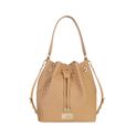 Women's handbag leather bag SO SOFTLY! beige