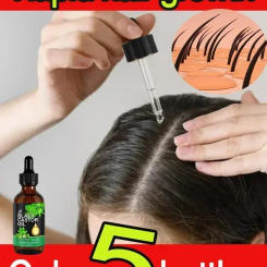 Organic Black Castor Oil for Hair Growth Jamaican Scalp Dense Hair Strengthening Hair Loss Prevention Repair Nourishing Liquid