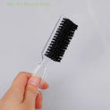 Plastic Handle Hairdressing Soft Hair Cleaning Brush Barber Neck Duster Broken Hair Remove Comb Hair Styling Tools Comb