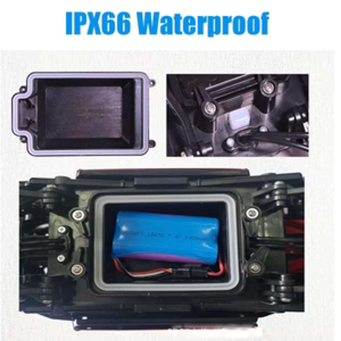 Description Picture 3 of itemAmphibious RC Car Big 1/8 Water Monster Vehicle 