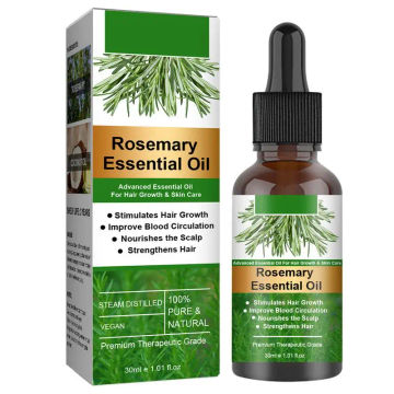 30ml Rosemary Oil Natural Hair Growth Serum Oil Hair Scalp Care Product For Hair Loss Hair For Shiny Hair