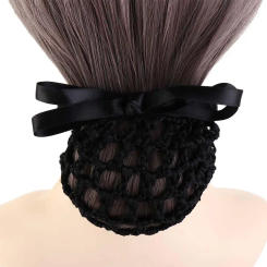 Office Hair Net Lady Dance Headdress Mesh Hair Net Hairgrips Cover Net Ponytail Clip Korean Bun Snood Women Spring Clips
