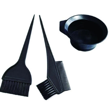 Hair Tint Dying Coloring Brush Tint Tool Kit Hairdressing Salon Bowl Comb Brushes Hairdressing Accessories