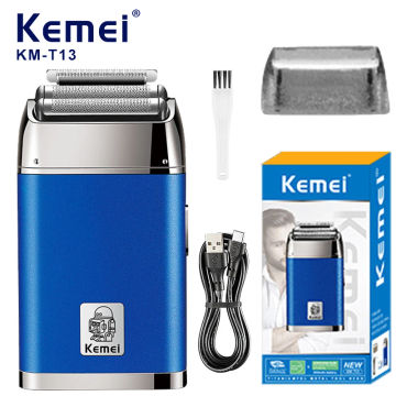 KEMEI Electric Shavers for Beard Electric Razor Men's Multifunctional 2 in 1 Trimmer Shaving Machine Clippers for Hair Cutting