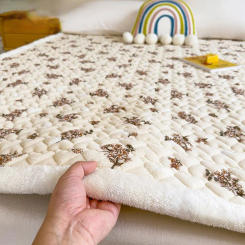 Bed Mattress Thickness Bedding Mat Tatami Mat Winter Warm Thick Soft Plush Mattress Breathable Student Dormitory