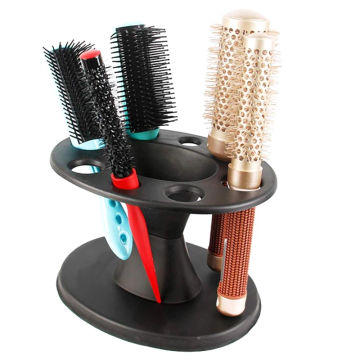 Salon Barber Comb PP Storage Stand Hairdressing Combs Brushes Scissors Iron Roll Organizer Rack Hair Styling Combs Tools Holder