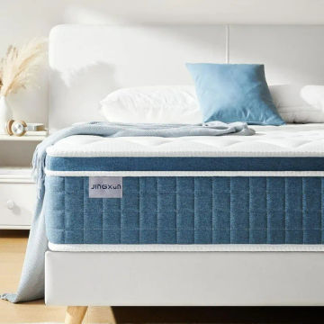 Individually Wrapped Pocket Coils Mattress,Pressure Relief,Back Pain Relief& Cooling Full Bed, Full Size Mattress