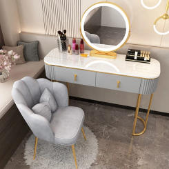 Minimal Luxury Dressing Table Storage Chair Girl Drawers Essentials Dressing Table Small Wood Coiffeuse De Chambre Furniture