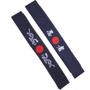 Styling Tools Japanese Headband Sushi Chef Headbands Tie On Hairband Japanese Costume Men Samurai Karate Headdress