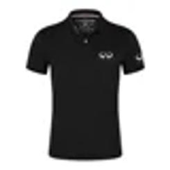 Infiniti 2023 Men's Fashion Printing Summer Short Sleeves Solid Color Classic Casual Slim Ordinary Lapel Polo Shirt Tops