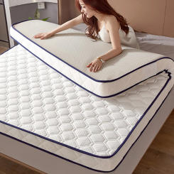 Comfortable breathable mattress latex cushion home thickened dormitory single double bed mattress tatami sponge cushion mattress