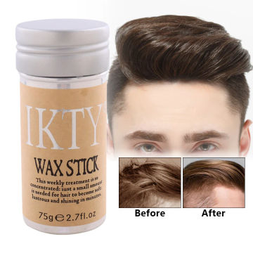 1PC Professional Hair Wax Stick Solid Hair Wax Stick For Fragmented hair For Men And Women Gel Cream Styling Hair Frizz