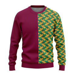 Unisex Spotted Sports Sweater Christmas Sweater New Autumn/Winter Long sleeved Warmth Collection Christmas Sweater