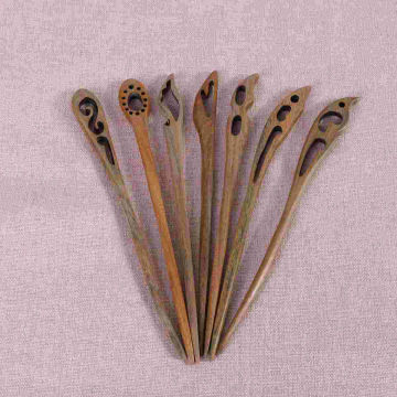 7 Pcs Hair Stick Retro Headdress Tiara Chinese Style Chopstick Bamboo Accessories Women's Pin