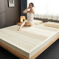 Latex Mattress Topper Bedroom Furniture King Size Massage Soft Topper Mattress Full Body Multifunctional Natural Latex Product