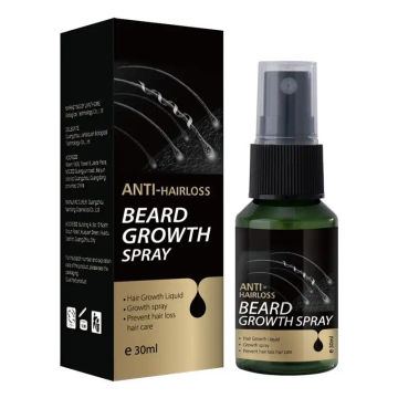 30ml Beard Growth Spray Beard Growth Serum Hair Growth Essentiall Oil Anti Hair Loss Prevent Baldness Treatments Beard Care