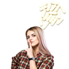 100pcs caps Eating Level Polygonum Multiflorum Black Hair Growth Grow Regrowth Bald Cure Products Loss Care Treatment