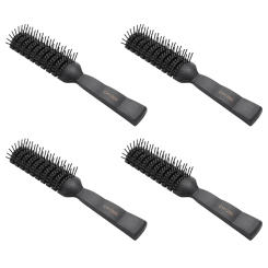 4Pc Professional Salon Comb Curl Hair Brush Pp Plastic Massage Comb Anti-Static Hair Styling Comb