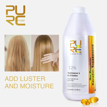 PURC Brazilian Keratin Hair Treatment Straightening Hair for Deep Curly Hair Scalp Treatment Hair Care Products 1000ml Wholesale