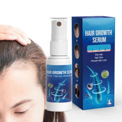 1pc Hair Growth Serum Spray Fast Hair Growth Liquid Treatment Scalp Anti Hair Loss Natural Beauty Health Hair Care